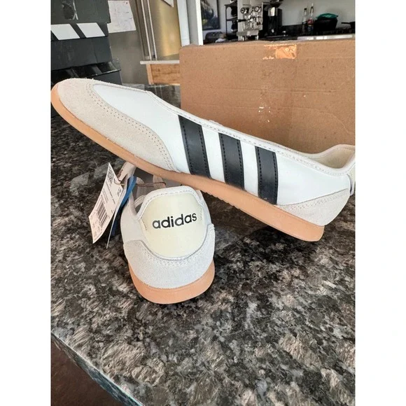 adidas Women's White Black samba special edition Sneakers - Picture 6 of 7